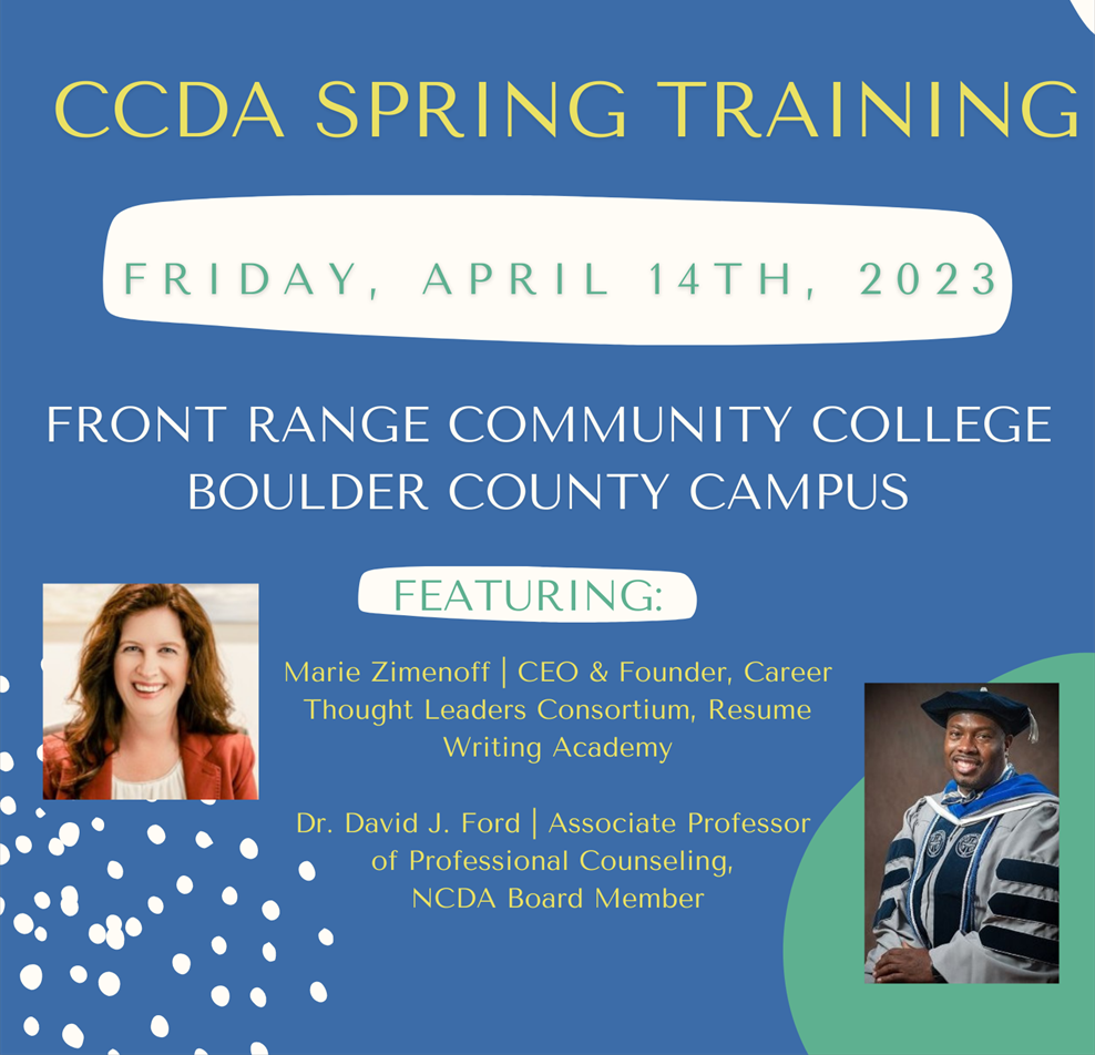 CCDA Spring Training Invitation